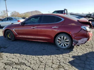 2019 Genesis G70 3.3T Advanced with VIN KMTG54LE2KU027924, listed as a Copart auction lot 42435405 with 47,200 mi miles and Salvage Title. Bid and sale history available at carsss.com. Image 2.