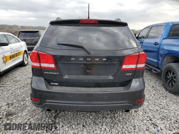 2017 Dodge Journey GT with VIN 3C4PDCEG3HT555629, listed as a Copart auction lot 51234115 with 73,241 mi miles and Salvage title. Bid and sale history available at DreamBid. Image 6.
