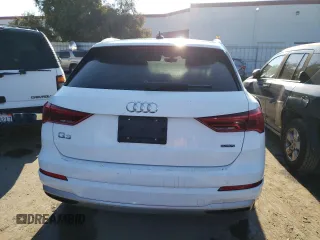 2021 Audi Q3 Premium with VIN WA1AUCF3XM1087993, listed as a Copart auction lot 71384412 with 32,448 mi miles. Bid and sale history available at carsss.com. Image 6.