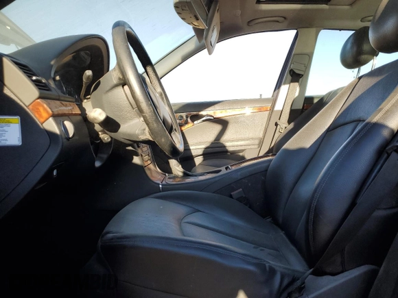 2005 Mercedes-Benz E-Class 3.2L with VIN WDBUF65J55A702240, listed as a Copart auction lot 89293075 with 125,780 mi miles and Salvage Title. Bid and sale history available at carsss.com. Image 7.