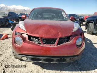 2012 Nissan Juke SL with VIN JN8AF5MV2CT126700, listed as a Copart auction lot 46801645 with Not Provided miles and Salvage Title. Bid and sale history available at carsss.com. Image 5.