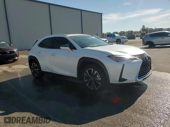 2021 Lexus UX 250h с VIN JTHP9JBH5M2041312, выставлен на аукционе Copart как лот 50294735 с пробегом 7 910 миль миль и Списание • Salvage title. История ставок и продаж доступна на DreamBid. Изображение 14.