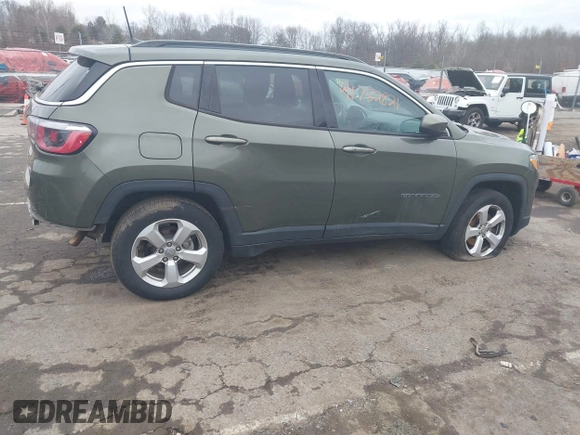 2018 Jeep Compass Latitude z VIN 3C4NJDBB3JT480371, wystawiony jako IAAI lot #41732821 z przebiegiem 73 578 mil mil oraz . Historia ofert i sprzedaży dostępna na DreamBid. Obrazek 14.