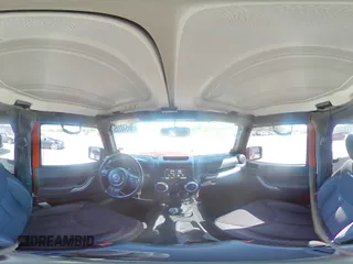 2014 Jeep Wrangler Rubicon with VIN 1C4BJWCG9EL285532, listed as a Copart auction lot 56548325 with 100,032 mi miles and Salvage title. Bid and sale history available at DreamBid. Image 15.