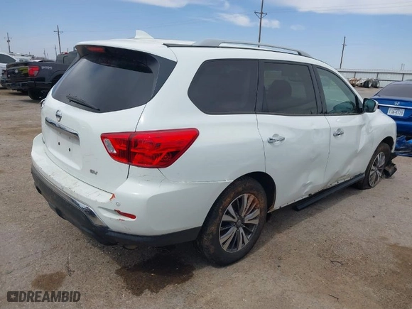 2020 Nissan Pathfinder SV with VIN 5N1DR2BN9LC616922, listed as a IAAI auction lot 41774930 with 103,721 mi miles. Bid and sale history available at carsss.com. Image 4.