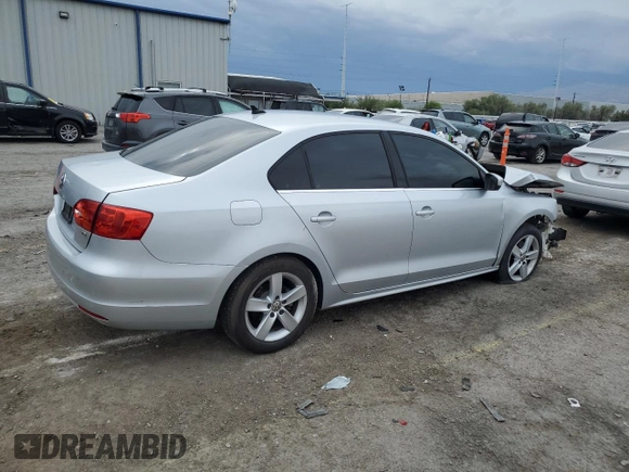 2013 Volkswagen Jetta TDI with VIN 3VWLL7AJ6DM411102, listed as a Copart auction lot 59615725 with 113,215 mi miles and Salvage title. Bid and sale history available at DreamBid. Image 3.