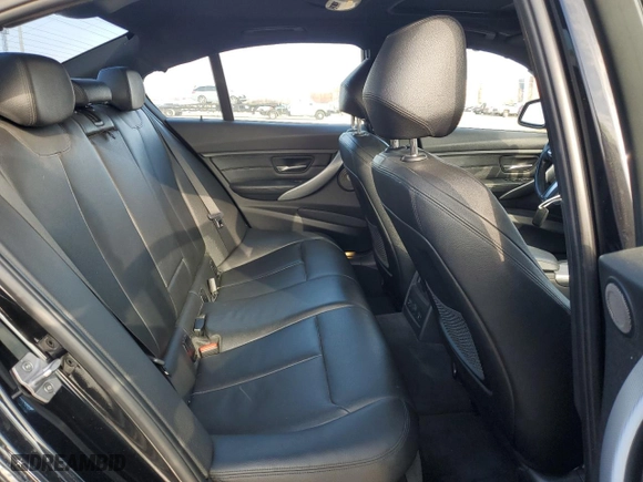 2014 BMW 3 Series 335i xDrive with VIN WBA3B9G55ENR92091, listed as a Copart auction lot 82000313 with 107,137 mi miles and Salvage Title. Bid and sale history available at carsss.com. Image 10.