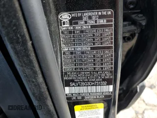 2013 Land Rover Range Rover Evoque Dynamic Premium with VIN SALVT2BG3DH731332, listed as a Copart auction lot 57669065 with 136,303 mi miles and Salvage title. Bid and sale history available at DreamBid. Image 14.