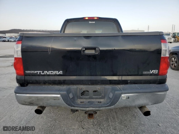 2006 Toyota Tundra SR5 with VIN 5TBET34166S502978, listed as a Copart auction lot 46413495 with 328,106 mi miles and Salvage Title. Bid and sale history available at carsss.com. Image 6.
