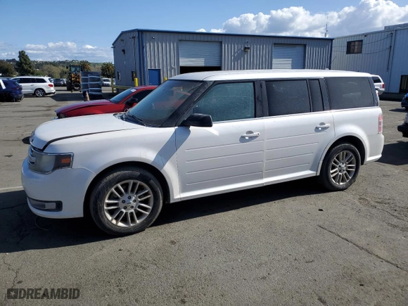 2014 Ford Flex SEL with VIN 2FMGK5C80EBD06138, listed as a Copart auction lot 51628215 with 107,149 mi miles and Clean Title. Bid and sale history available at carsss.com. Image 1.
