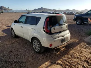 2018 Kia Soul + with VIN KNDJP3A52J7550501, listed as a Copart auction lot 53960235 with 134,532 mi miles and Salvage Title. Bid and sale history available at carsss.com. Image 2.