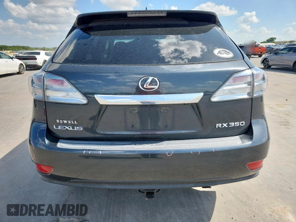 2010 Lexus RX 350 with VIN 2T2ZK1BA6AC037084, listed as a Copart auction lot 62074835 with 143,795 mi miles and Salvage title. Bid and sale history available at DreamBid. Image 6.