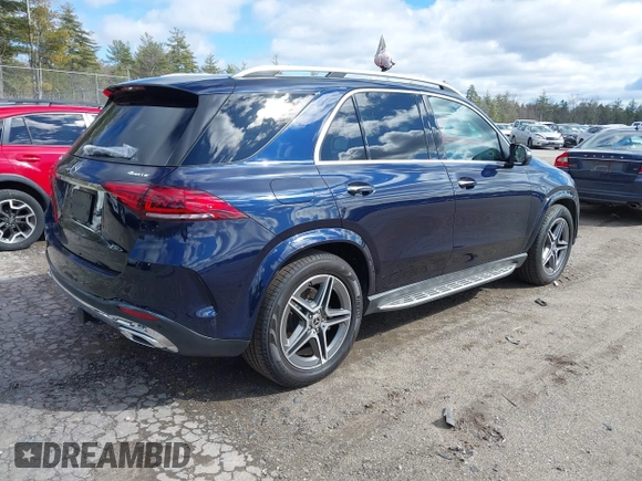2021 Mercedes-Benz GLE 350 with VIN 4JGFB4KB2MA492990, listed as a IAAI auction lot 41840528 with 50,519 mi miles and . Bid and sale history available at DreamBid. Image 4.