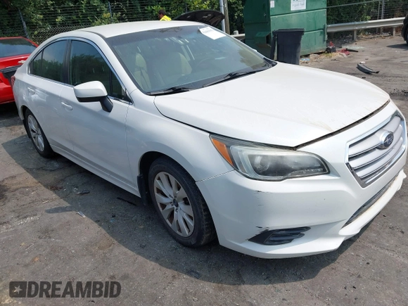 2016 Subaru Legacy Premium with VIN 4S3BNBC6XG3034591, listed as a IAAI auction lot 42681582 with Not provided miles and . Bid and sale history available at DreamBid. Image 1.
