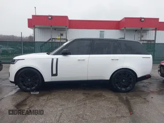 2023 Land Rover Range Rover SE with VIN SALKP9FU3PA051508, listed as a IAAI auction lot 41456091 with 7,635 mi miles. Bid and sale history available at carsss.com. Image 14.
