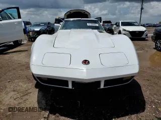 1974 Chevrolet Corvette with VIN 1Z37J4S419559, listed as a Copart auction lot 61386825 with 29,975 mi miles and Salvage title. Bid and sale history available at DreamBid. Image 5.