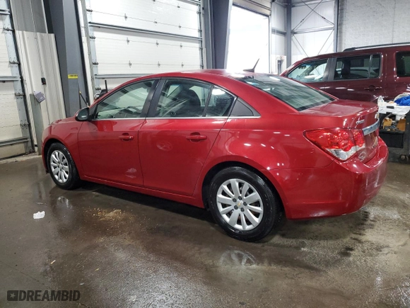 2011 Chevrolet Cruze LT w/1LT with VIN 1G1PF5S94B7205359, listed as a Copart auction lot 48794285 with 204,402 mi miles and Salvage Title. Bid and sale history available at carsss.com. Image 2.