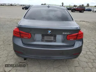 2018 BMW 3 Series 320i with VIN WBA8E1G59JNU88913, listed as a Copart auction lot 50989025 with Not Provided miles and Salvage Title. Bid and sale history available at carsss.com. Image 6.