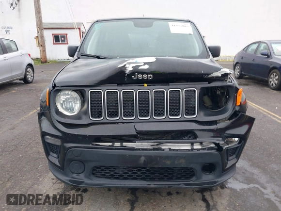 2019 Jeep Renegade Sport with VIN ZACNJAAB7KPK79157, listed as a IAAI auction lot 41355805 with 45,839 mi miles and . Bid and sale history available at DreamBid. Image 12.