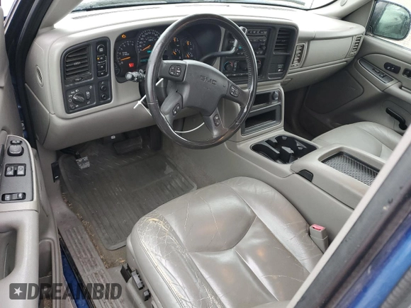2004 GMC Sierra 1500 SLE with VIN 1GTEK19T34Z267816, listed as a Copart auction lot 54185515 with 214,695 mi miles and Salvage title. Bid and sale history available at DreamBid. Image 8.