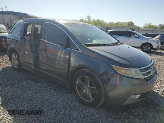 2012 Honda Odyssey Touring with VIN 5FNRL5H93CB028282, listed as a Copart auction lot 52322015 with 206,582 mi miles and Salvage Title. Bid and sale history available at carsss.com. Image 4.