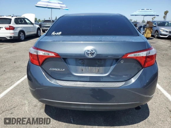 2014 Toyota Corolla L with VIN 5YFBURHE5EP014071, listed as a Copart auction lot 61442695 with 140,944 mi miles and Salvage title. Bid and sale history available at DreamBid. Image 6.