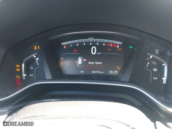 2019 Honda CR-V EX-L with VIN 2HKRW2H81KH615142, listed as a IAAI auction lot 41683314 with 40,729 mi miles. Bid and sale history available at carsss.com. Image 7.