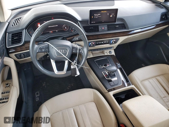 2019 Audi Q5 Premium Plus with VIN WA1BNAFY0K2116717, listed as a Copart auction lot 62729005 with 70,186 mi miles and Clean title. Bid and sale history available at DreamBid. Image 8.