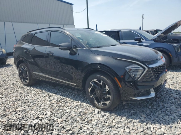2024 Kia Sportage SX-Prestige с VIN 5XYK5CDF8RG221539, выставлен на аукционе Copart как лот 56097295 с пробегом Не указан миль и Списание • Salvage title. История ставок и продаж доступна на DreamBid. Изображение 4.