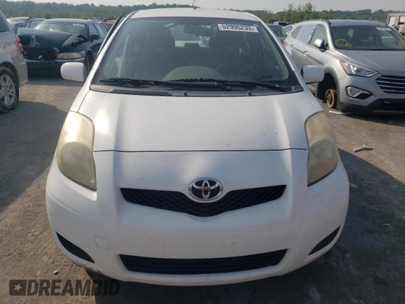 2011 Toyota Yaris with VIN JTDJT4K37B5331755, listed as a Copart auction lot 52995233 with 214,570 mi miles and Non Repairable. Bid and sale history available at carsss.com. Image 5.