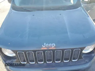 2017 Jeep Renegade Sport with VIN ZACCJAAH6HPF12808, listed as a Copart auction lot 77954704 with 80,509 mi miles and Salvage title. Bid and sale history available at DreamBid. Image 11.