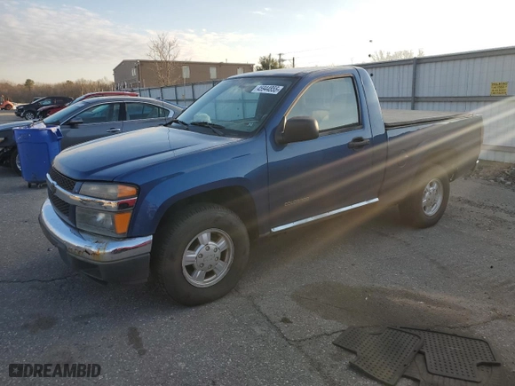 2005 Chevrolet Colorado Z85 with VIN 1GCCS148858189213, listed as a Copart auction lot 45944855 with 122,475 mi miles and Clean Title. Bid and sale history available at carsss.com. Image 1.
