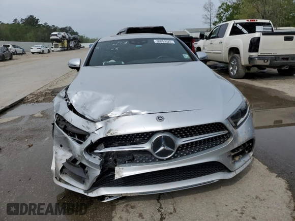 2019 Mercedes-Benz CLS 450 with VIN WDD2J5JB7KA028318, listed as a Copart auction lot 50853025 with 79,964 mi miles and Salvage title. Bid and sale history available at DreamBid. Image 5.