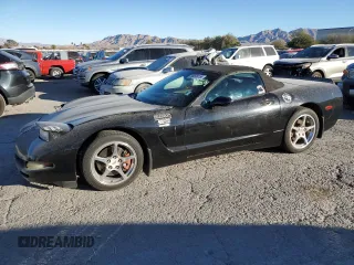 2002 Chevrolet Corvette with VIN 1G1YY32G125134764, listed as a Copart auction lot 88509155 with 154,054 mi miles and Salvage Title. Bid and sale history available at carsss.com. Image 1.
