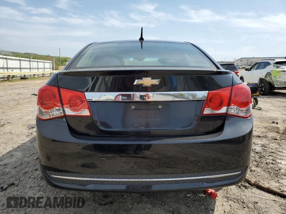 2012 Chevrolet Cruze LT w/1LT with VIN 1G1PF5SC7C7320552, listed as a Copart auction lot 52776005 with 186,717 mi miles and Salvage Title. Bid and sale history available at carsss.com. Image 6.