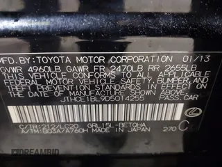 2013 Lexus GS 350 z VIN JTHCE1BL9D5014255, wystawiony jako IAAI lot #42236778 z przebiegiem 240 558 mil mil oraz . Historia ofert i sprzedaży dostępna na DreamBid. Obrazek 9.