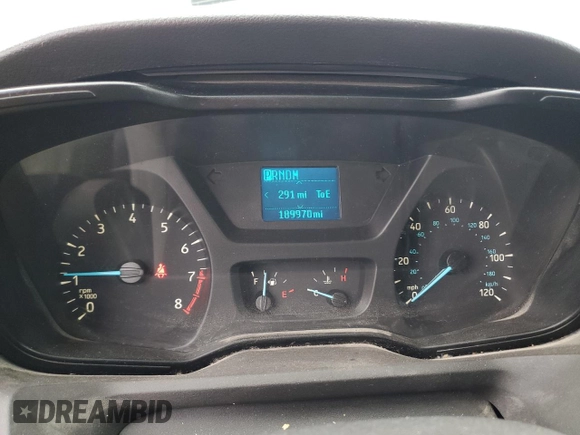 2016 Ford Transit XL with VIN 1FBAX2CM1GKB24727, listed as a Copart auction lot 84914324 with 189,970 mi miles and Salvage Title. Bid and sale history available at DreamBid. Image 9.