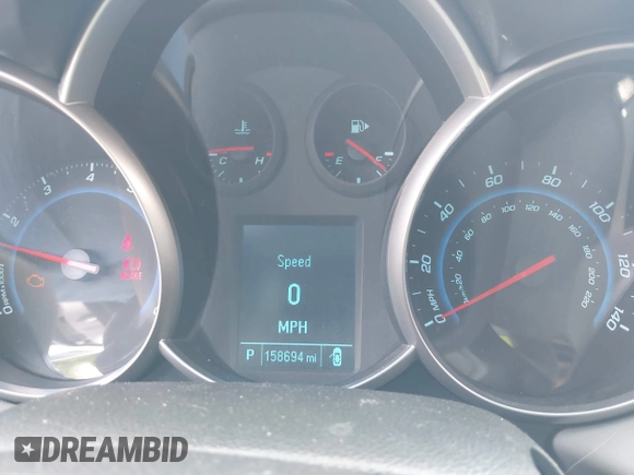 2012 Chevrolet Cruze 1FL with VIN 1G1PE5SC4C7105195, listed as a IAAI auction lot 42055198 with 158,694 mi miles and . Bid and sale history available at DreamBid. Image 7.