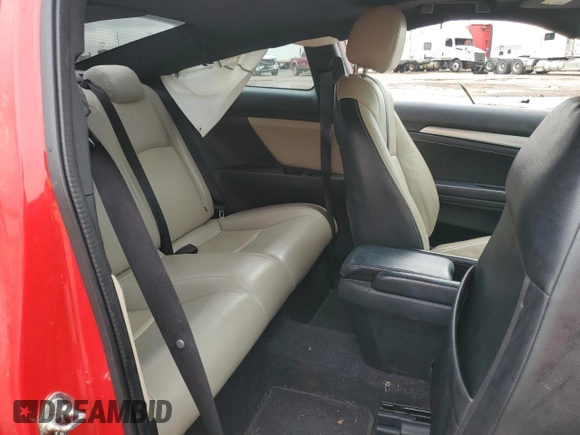 2016 Honda Civic EX-T with VIN 2HGFC3B34GH358526, listed as a Copart auction lot 55701425 with 209,139 mi miles and Salvage title. Bid and sale history available at DreamBid. Image 10.