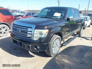2013 Ford F-150 XL with VIN 1FTFW1CT9DFC96708, listed as a IAAI auction lot 41375760 with 195,647 mi miles. Bid and sale history available at carsss.com. Image 2.