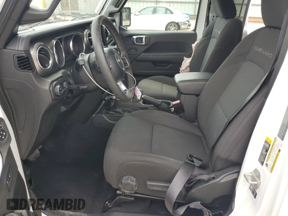 2023 Jeep Gladiator Overland с VIN 1C6HJTFG4PL566037, выставлен на аукционе Copart как лот 60245985 с пробегом 32 158 миль миль и Списание • Salvage title. История ставок и продаж доступна на DreamBid. Изображение 7.