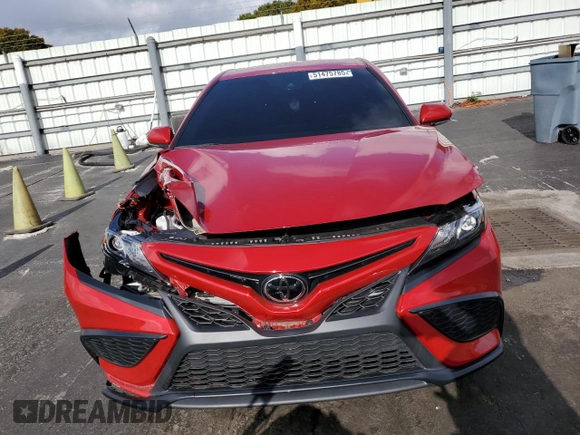 2023 Toyota Camry SE with VIN 4T1T11AK2PU127539, listed as a Copart auction lot 51475785 with 15,731 mi miles and Salvage Title. Bid and sale history available at DreamBid. Image 5.