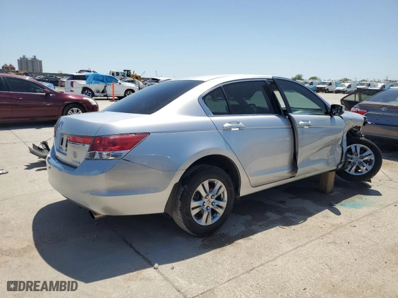 2011 Honda Accord Sdn SE with VIN 1HGCP2F6XBA069440, listed as a Copart auction lot 51855795 with 0 mi miles and Salvage Title. Bid and sale history available at carsss.com. Image 3.
