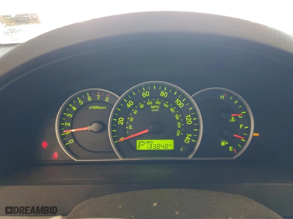 2009 Kia Sorento LX with VIN KNDJD735995889602, listed as a Copart auction lot 73916114 with 133,848 mi miles and Salvage Title. Bid and sale history available at carsss.com. Image 9.