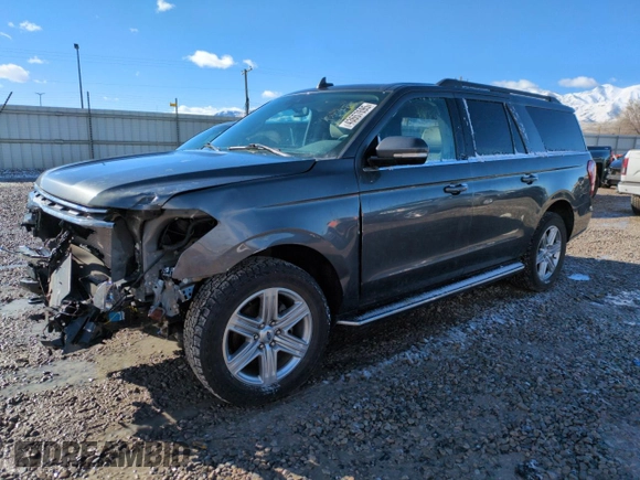 2021 Ford Expedition Max XLT with VIN 1FMJK1JT7MEA37984, listed as a Copart auction lot 43657695 with 38,259 mi miles and Salvage Title. Bid and sale history available at DreamBid. Image 1.