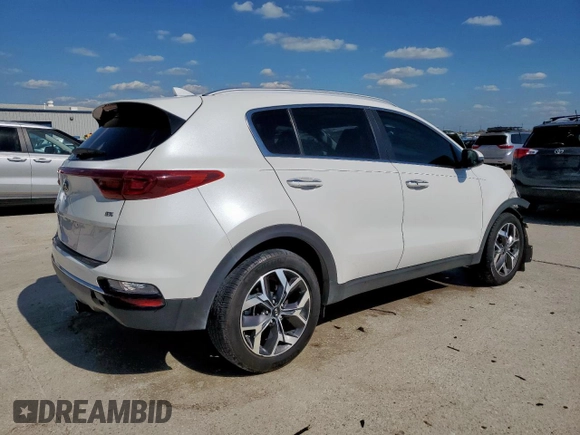 2020 Kia Sportage EX z VIN KNDPN3AC9L7773975, wystawiony jako Copart lot #56851565 z przebiegiem 75 929 mil mil oraz Szkoda całkowita • Salvage title. Historia ofert i sprzedaży dostępna na DreamBid. Obrazek 3.