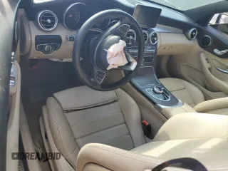 2018 Mercedes-Benz C with VIN WDDWJ4JBXJF717766, listed as a Copart auction lot 54527695 with 85,799 mi miles and Clean Title. Bid and sale history available at carsss.com. Image 8.