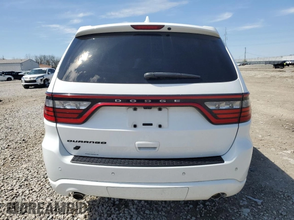 2019 Dodge Durango SXT Plus with VIN 1C4RDJAG9KC651304, listed as a Copart auction lot 51839385 with 60,585 mi miles and Salvage title. Bid and sale history available at DreamBid. Image 6.