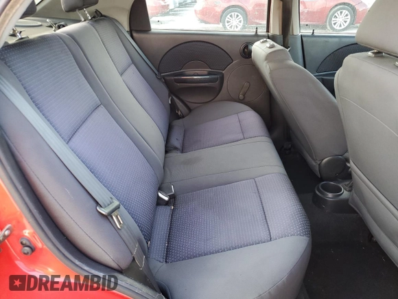2006 Chevrolet Aveo LS with VIN KL1TD56646B681567, listed as a Copart auction lot 43339015 with 10 mi miles and Salvage title. Bid and sale history available at DreamBid. Image 10.