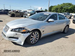 2014 Jaguar XF V6 SC with VIN SAJWJ0EF7E8U17503, listed as a Copart auction lot 67108434 with 75,259 mi miles and Salvage Title. Bid and sale history available at carsss.com. Image 1.
